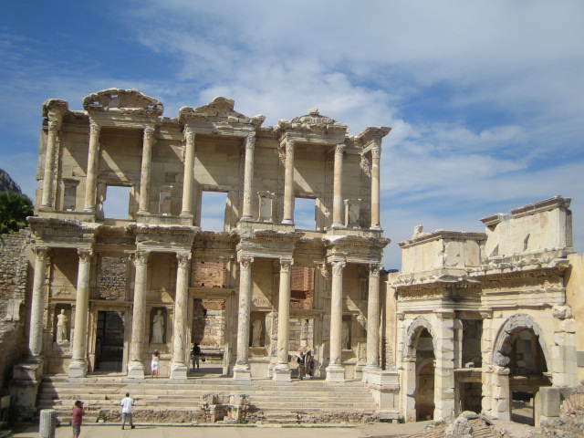 How was the temple of artemis destroyed picture