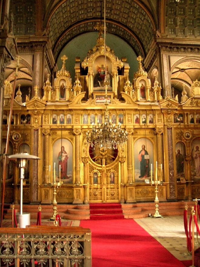 The Iconostasis of Bulgar kilisesi - Balat