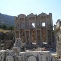 frontal view of the library