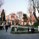 View to Aya Sofya from  Blue Mosque