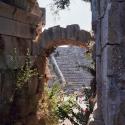 Detail of Myra ancient theatre