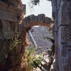 Pictures: Detail of Myra ancient theatre
