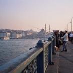 Galata Bridge with Yeni Cami in the background