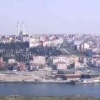 Panorama of Istanbul from Ey�p