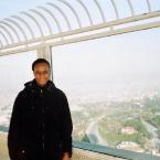 I&acute;m inside the Atakule Tower 