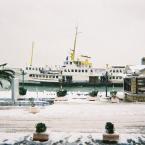 Ferry at train station