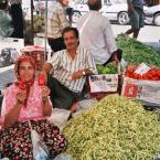 Selling vegetables
