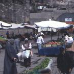 A market street in Ankara