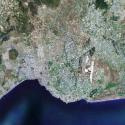 Antalya from satelite