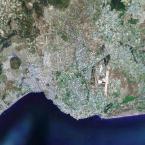 Antalya from satelite