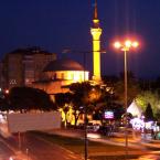 Center of Aydın at night