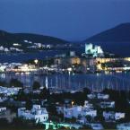 Bodrum Castle at night