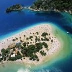 Oludeniz - Dead Sea, aerial view