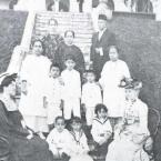 My Great Great Grandmother with her family