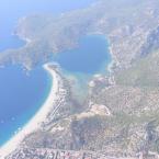 Aerial photo of Olu Deniz