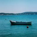 a boat near Cunda adası