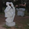 Statues by the Lausanne Memorial