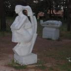 Statues by the Lausanne Memorial