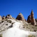 Valleys in Cappadocia