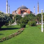 Hagia Sophia from the garden