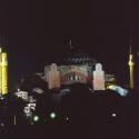 Hagia Sophia at night