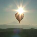 Hot air balloon in Kappadokia