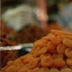 apricots in bazaar