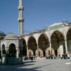 almost in the Blue Mosque