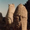 stone heads of gods