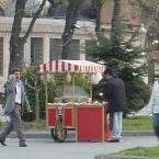 Selling Corn in Sultanahmet