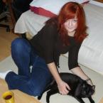 me and cat :D