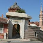 Rum school (1881) and an old mosque together