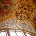 Ceiling of the crystal staircase