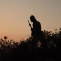 Soldier statue at Gallipoli