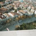 View of the city from inside the Atakule Tower