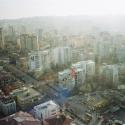 View of the city from inside the Atakule Tower
