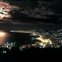 a night photo of my hometown Akcaabat in Trabzon