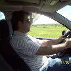 me while driving car