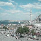 Mosque of Emin�n� and Galata bridge 