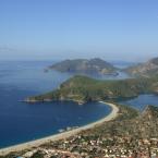 Oludeniz Beach from the Lycian Way