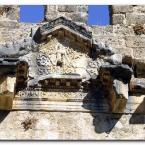 Detail of of the Hadrian&acute;s Gate 