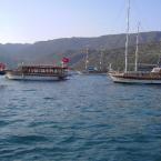 Boats at the sea